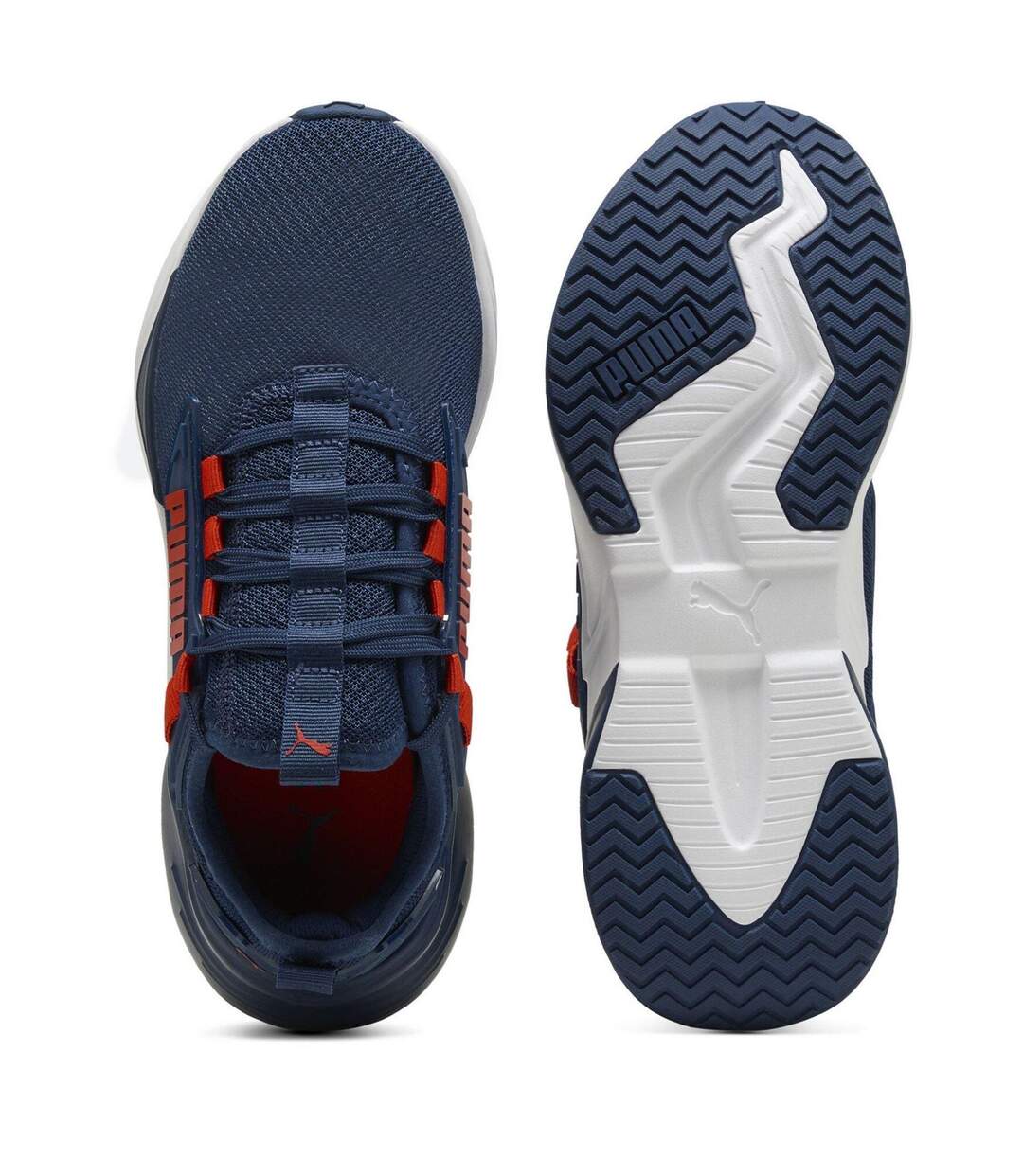 Mens Retaliate 2 Trainers Navy Red Puma-3