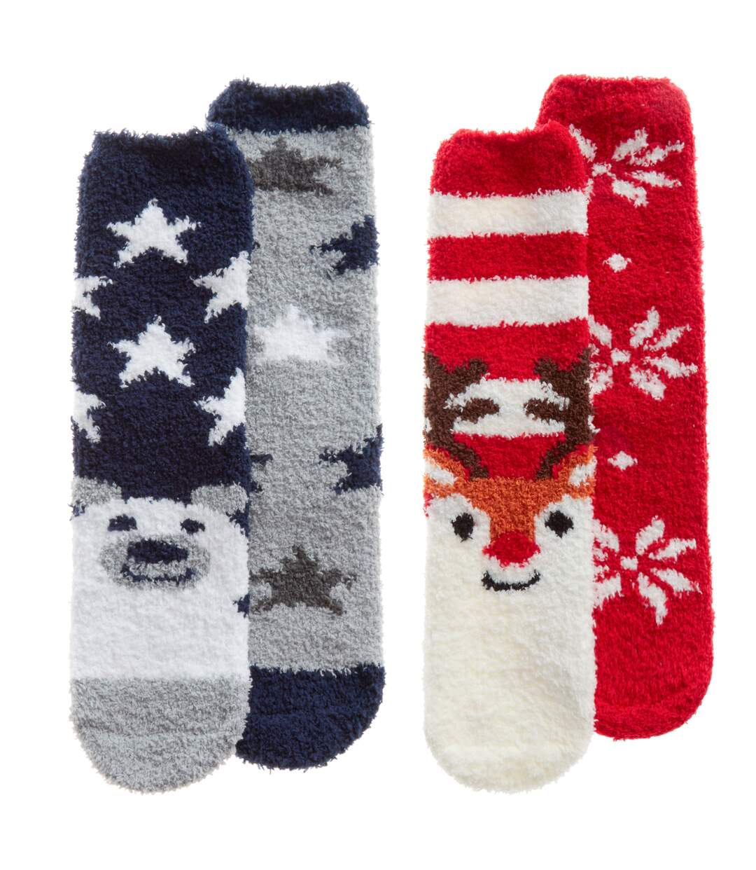 Chaussettes festives adulte bleu marine Forever Dreaming-3