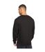Mens henbank crew neck sweatshirt black Henleys-2