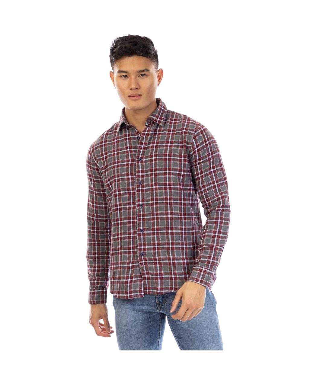 Mens Enbrook Long-sleeved Shirt Multicoloured Peter Werth-1