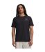 Mens Radial Wordmark T-shirt Black Under Armour-1