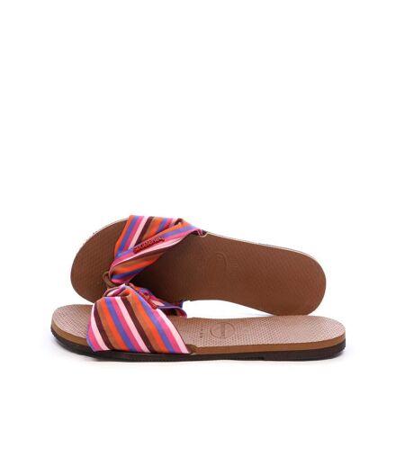 Tongs rouge/bleu femme havaianas tropez - 33