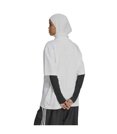 Womens/ladies Island Club Oversized T-shirt White Adidas