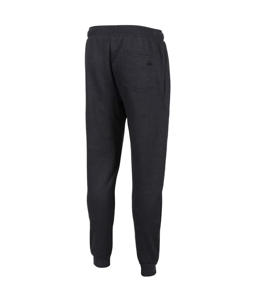 Mens Cuffed Ankle Jogging Bottoms Charcoal Grey Iron Mountain-3