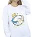 Disney - Sweat ALICE IN WONDERLAND I'M LATE - Femme (Blanc) - UTBI5688-3