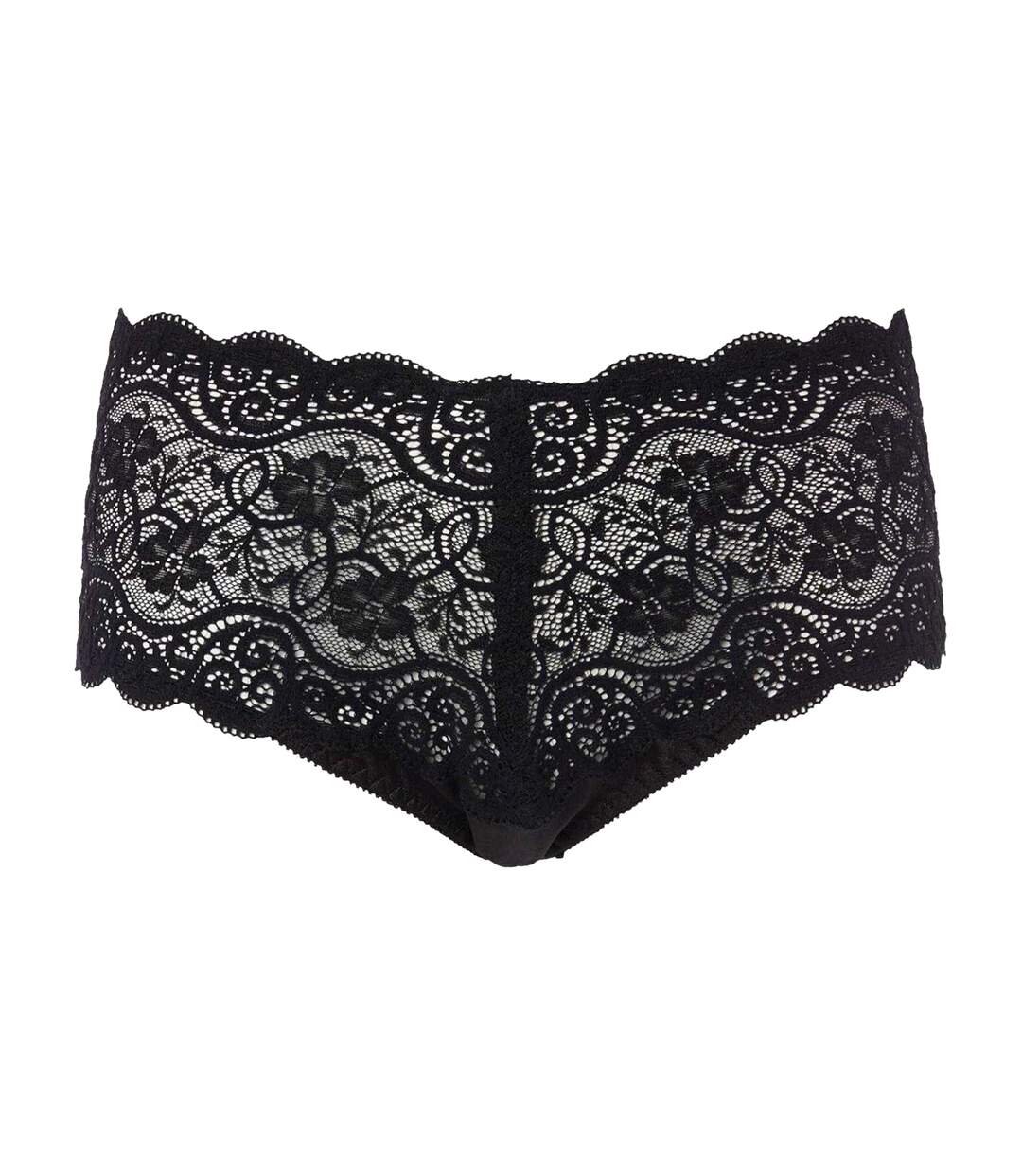 Culotte Couvrante Motif/style Floral Femme Noir Triumph-1