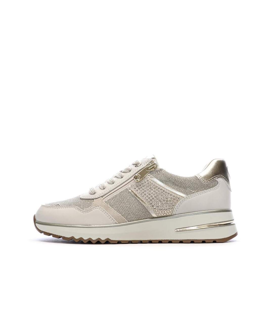 Baskets gris perle femme marco tozzi cream-1