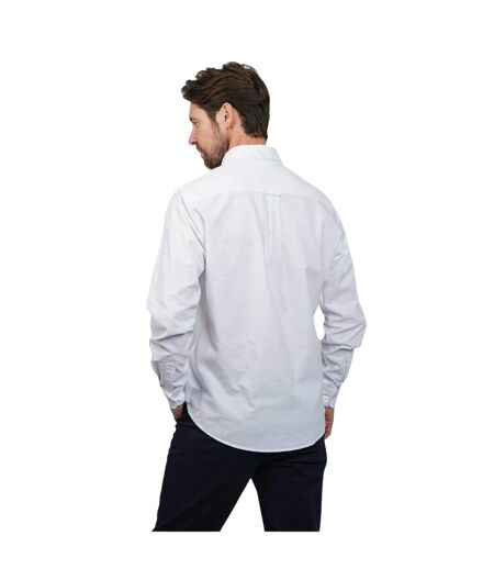 Mens Oxford Long-sleeved Shirt White Howick