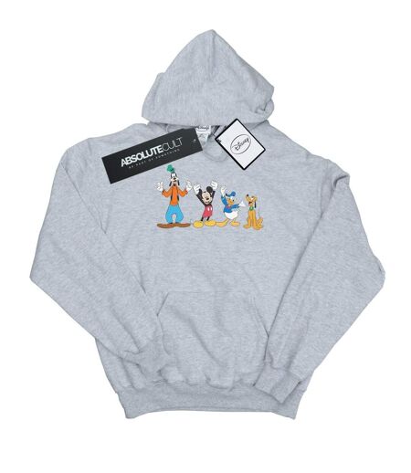 Disney Sweat à capuche Femme/Femme Mickey Mouse Friends (Gris sportif) - UTBI11113