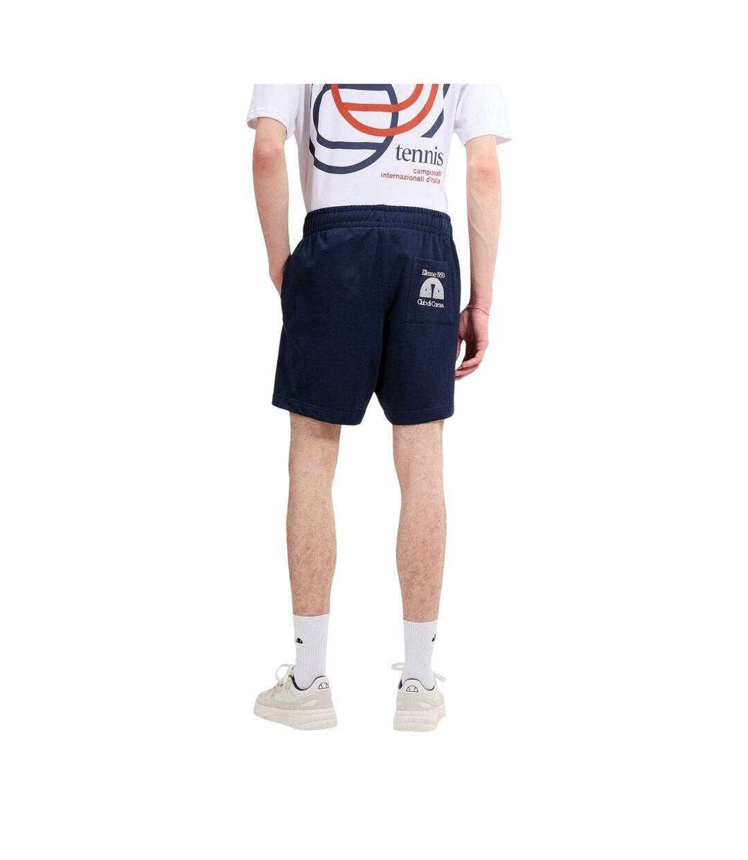 Short De Jogging Homme Bleu Marine Ellesse-2