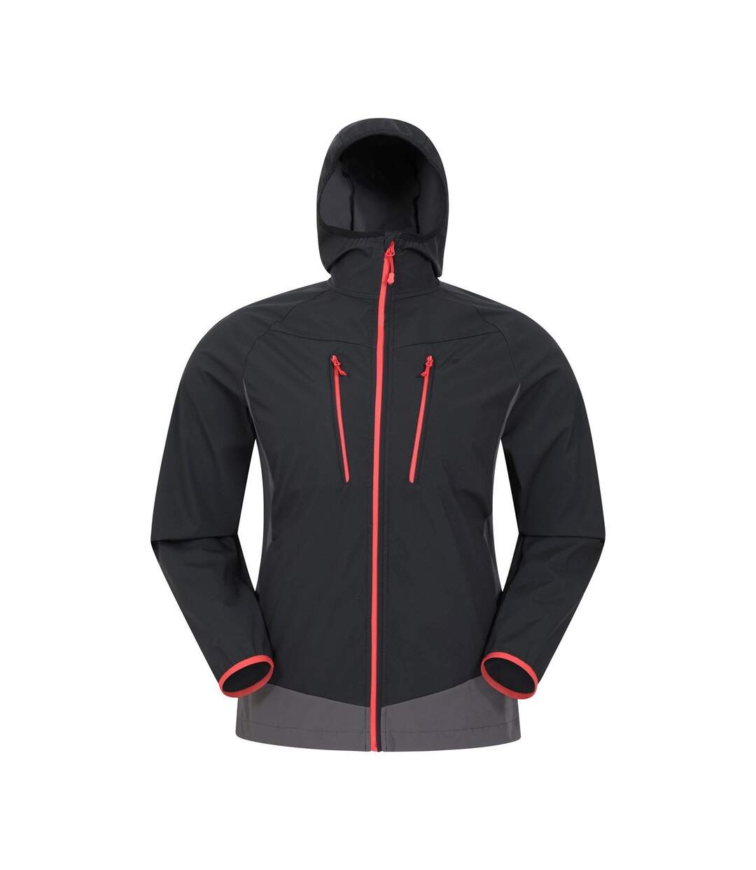 Veste softshell ambit homme noir Mountain Warehouse-1