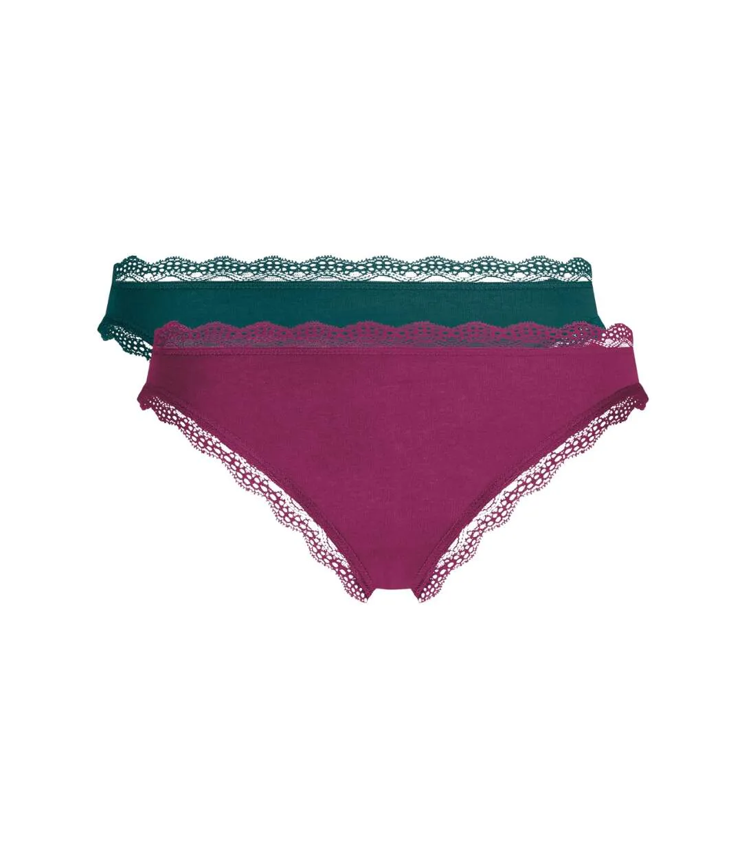 Lot de 2 slips Daily Coton Dentelle-5