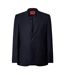 Mens Wool Lapel Collar Blazer Dark Blue Hugo Boss-1