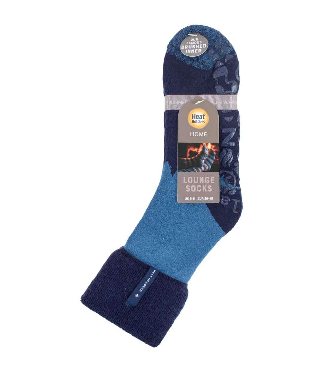 Chaussettes de Lit Homme Thermiques Antidérapantes