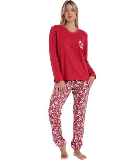 Pyjama pantalon haut manches longues Romantic Winter Admas