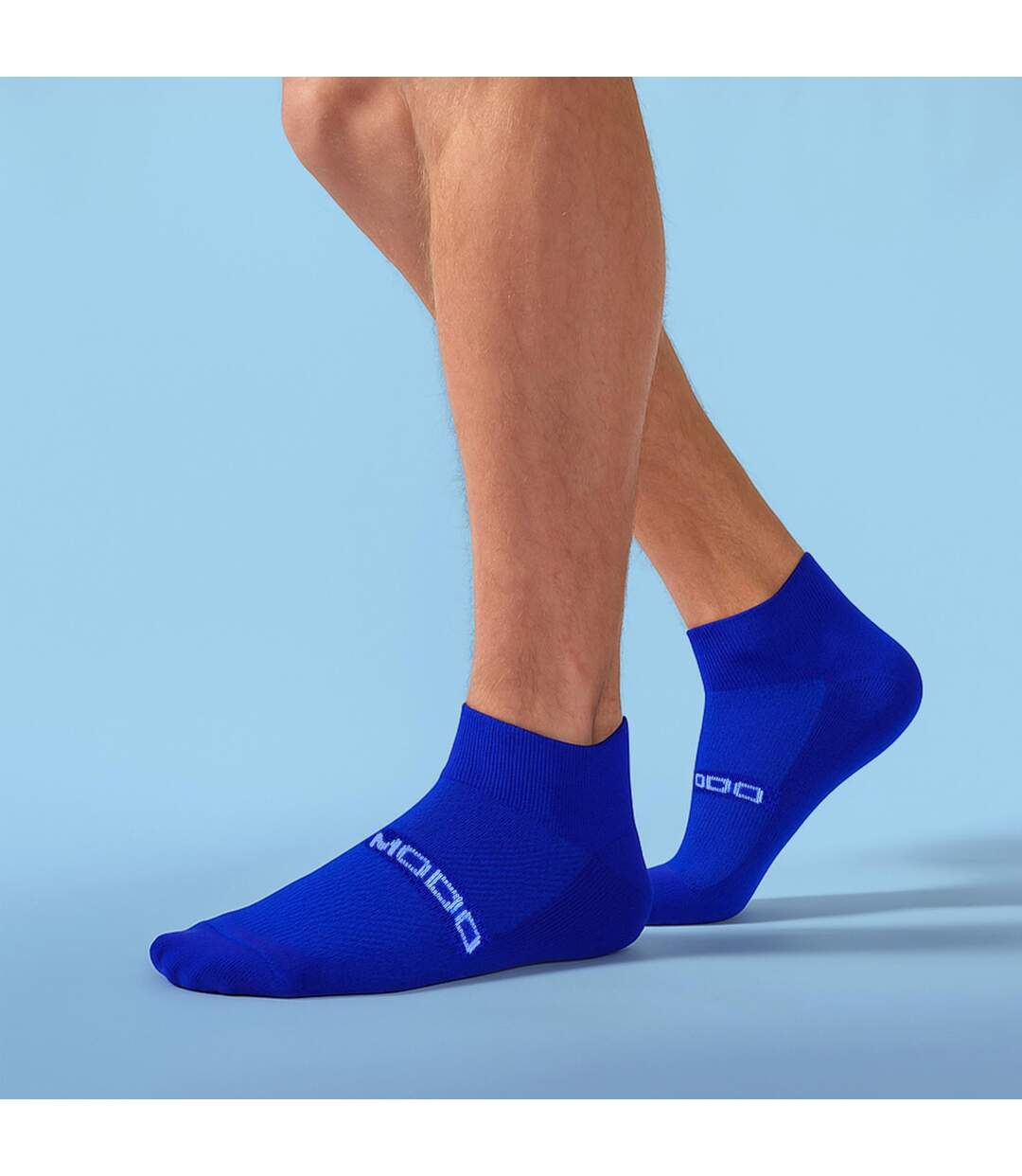 COMODO - 1 Paire Chaussettes Homme Running Merino Anti-Ampoules-5