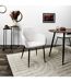 Lot de 2 fauteuils en tissu côtelé DRAMMEN-2