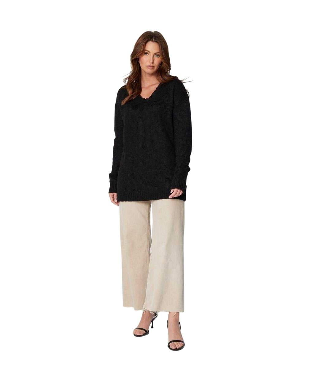 Sweat Femme Noir Be You-4