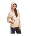 Sweat À Capuche Essentials Femme Beige Crème Adidas-1