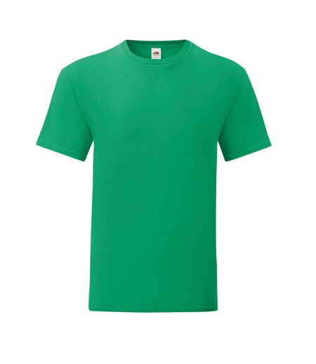 T-shirt Iconic Homme Vert Kelly Fruit Of The Loom