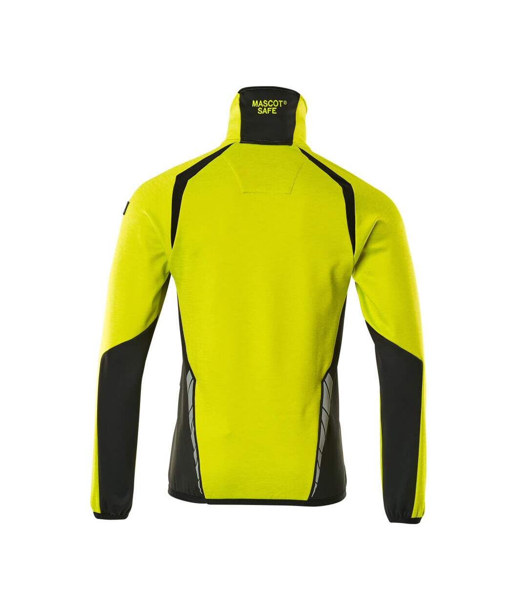 Pull Accelerate Safe Homme Jaune Fluo Noir Mascot-2