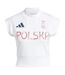 T-shirt Olympic Poland Femme Blanc Adidas-1