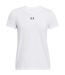 T-shirt Manches Courtes Rival Core Femme Blanc Under Armour-2