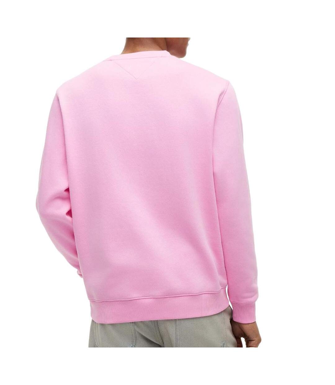 Sweat rose homme tommy hilfiger reg flag crews-2