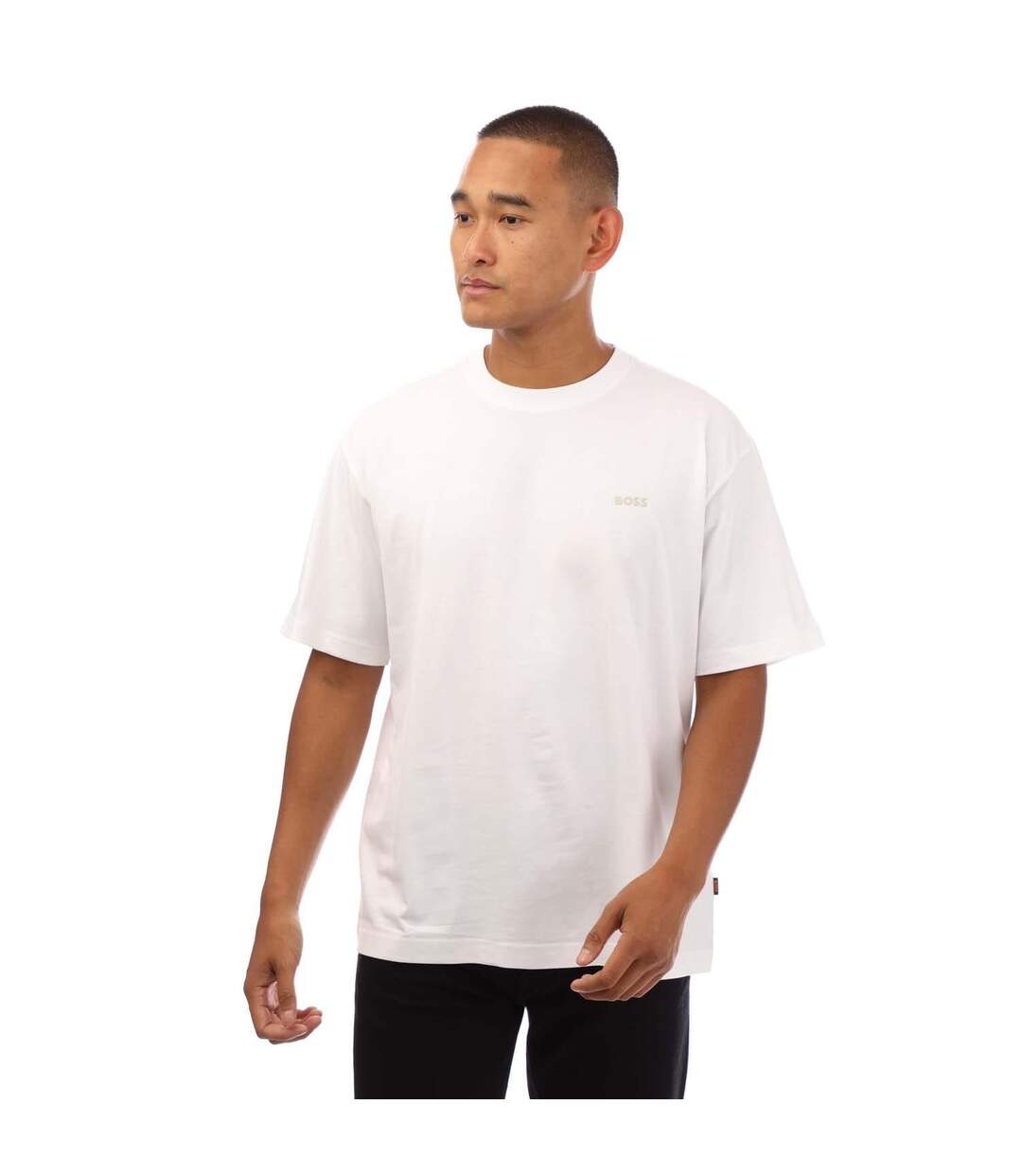 T-shirt Style Imprimé Au Dos Seasonal Homme Blanc Boss-2