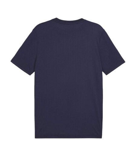 T-shirt Teamfinal Casuals Homme Bleu Marine Puma