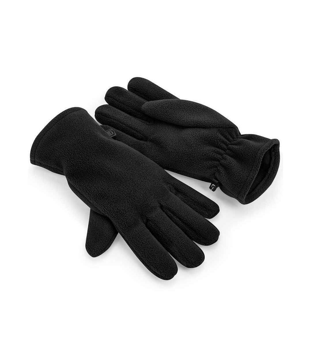 Beechfield Recycled Fleece Gloves (Black) - UTPC4693-1