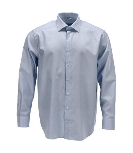 Mens Frontline Classic Shirt Light Blue White Mascot
