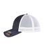 Unisex adult 360 omnimesh mesh two tone cap navy/white Flexfit-3