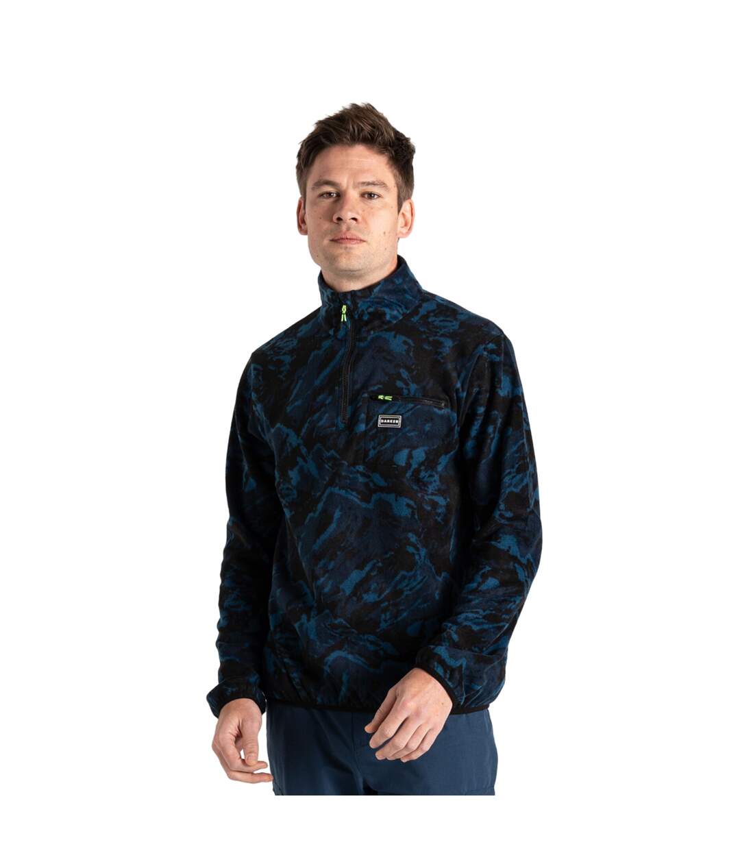 Mens Affinity Mountain Fleece Top Kingfisher Blue Dare 2B-4