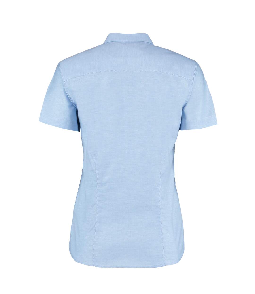 Chemisier À Manches Courtes Femme Bleu Clair Kustom Kit-2