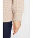 Pull chaud col rond maille moelleuse fantaisie-4