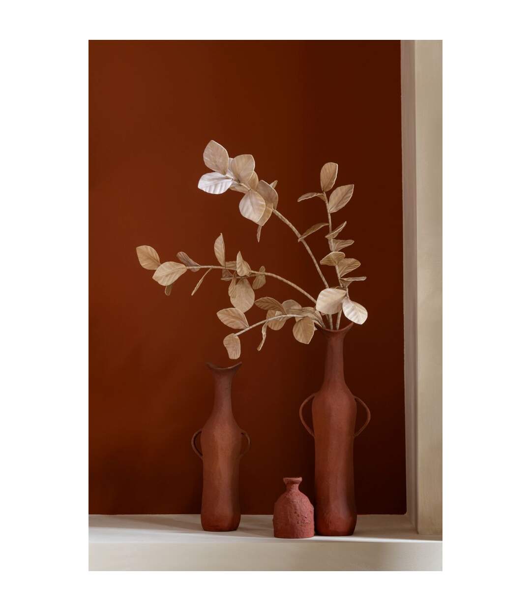 Vase Déco Soliflore Automn 14cm Terracotta-3