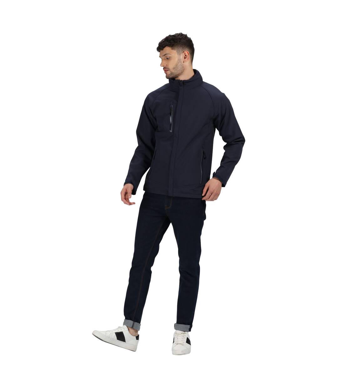 Veste softshell apex homme bleu marine Regatta-1