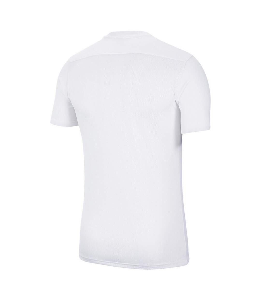 Maillot Manches Courtes Dry Park Homme Blanc Rouge Nike-2