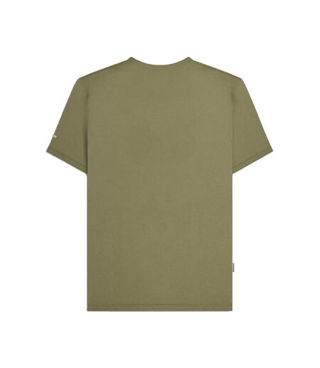 T-shirt Motif/style Jogging Aw25 Homme Vert Kaki Lambretta