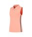 Womens/ladies Regular Tennis Polo Shirt Desert Pink K-Swiss-1