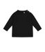 T-shirt Manches Longues Motif/style Uni Bébé Noir Larkwood-1