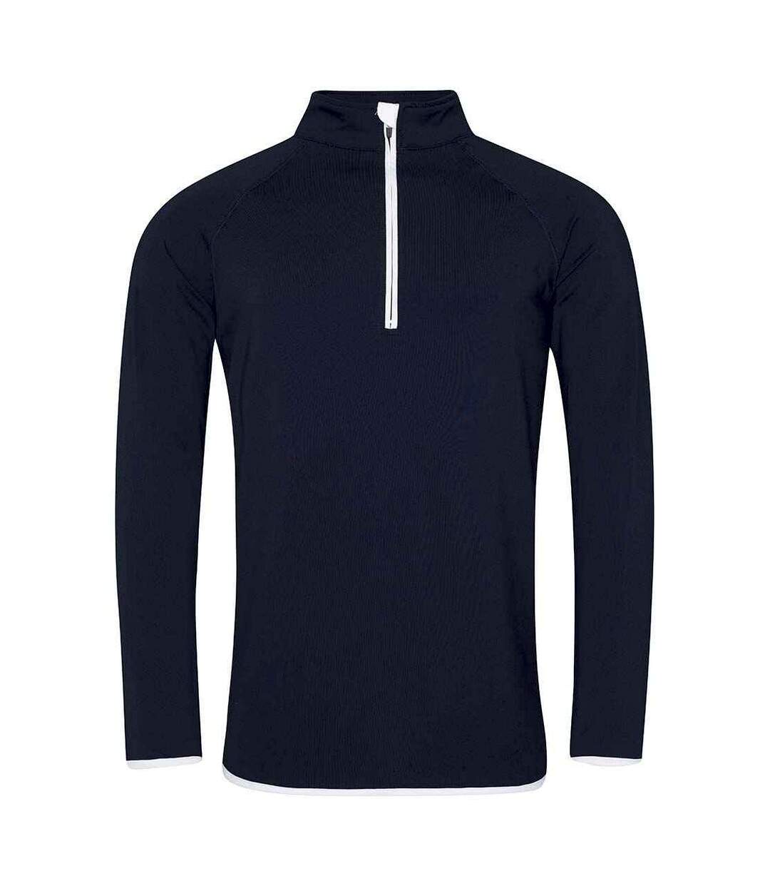 Haut de sport homme bleu marine / blanc AWDis Cool