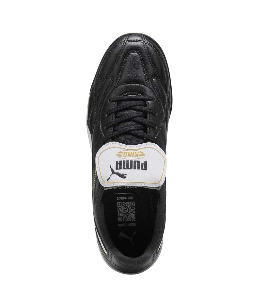 Mens King Top Rubber Astro Turf Trainers  Black Puma-3