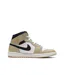 Air jordan 1 mid blanche/beige homme nike-2