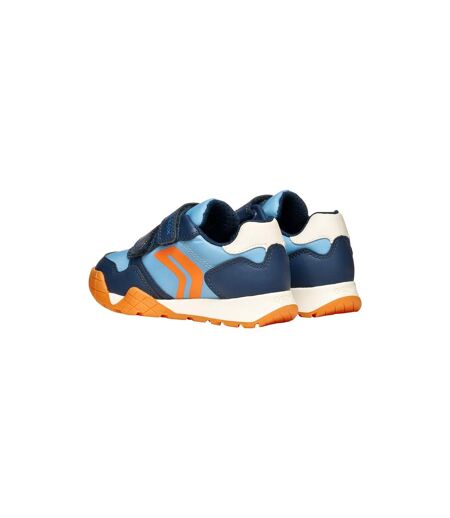Basket Basse Cuir Geox Enfant J Ran E