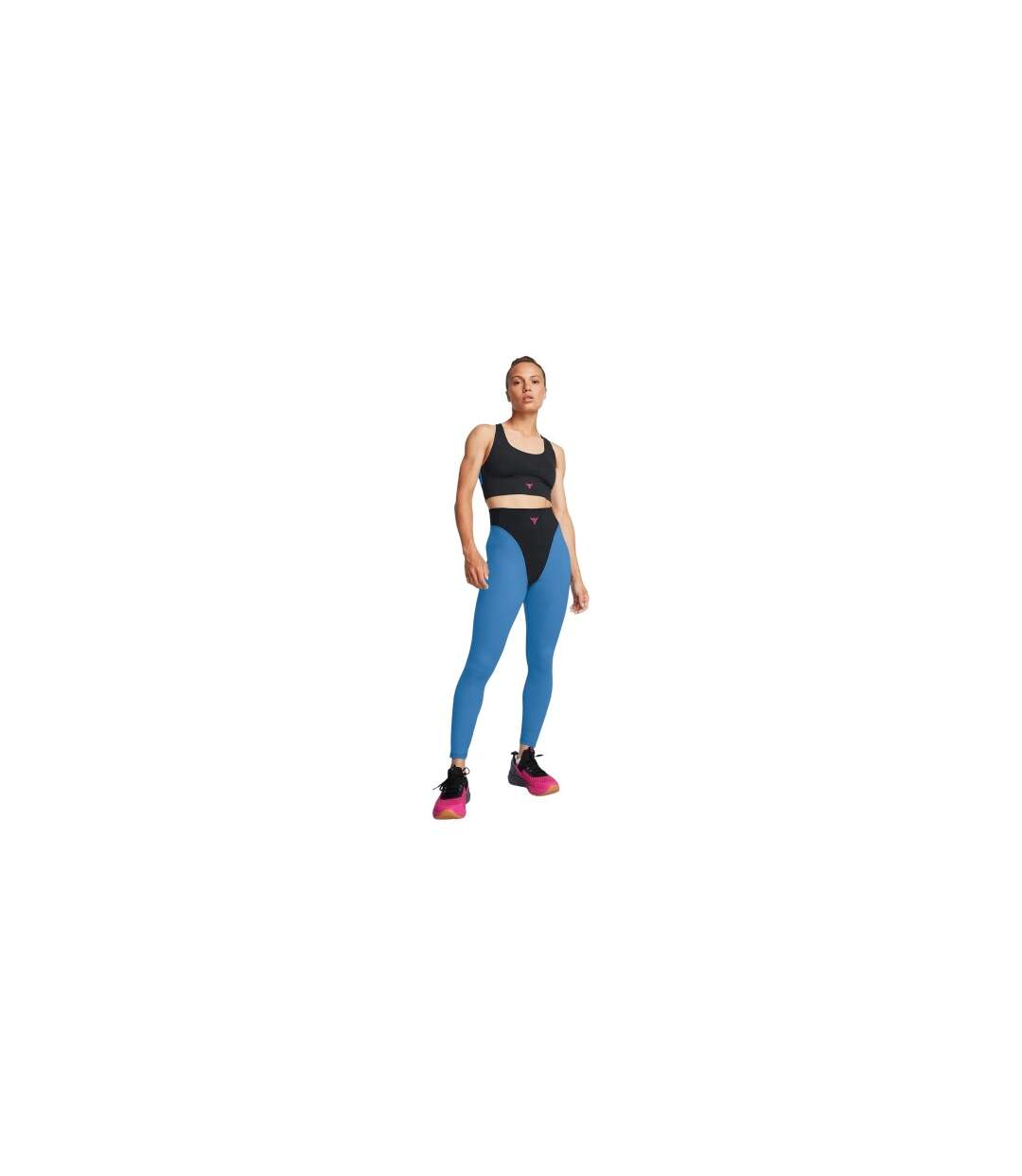 Legging Project Rock Femme Noir Under Armour-1