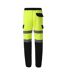 Yoko Mens Hi-Vis Sweatpants (Yellow/Navy) - UTPC4421