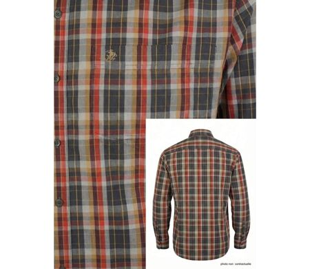Chemise à carreaux Manches Longues Homme Winchester Tikal2