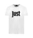 T-shirt Motif Délavé Homme Blanc Just Cavalli-1